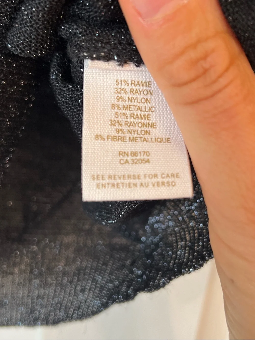 Free People Metallic Silver Black Slouchy Cardigan